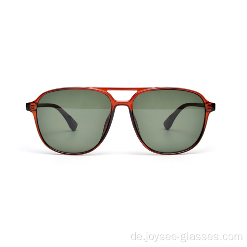 Vollrandrahmen rote Farbe Mode schöne gute Objektive Sonnenbrille